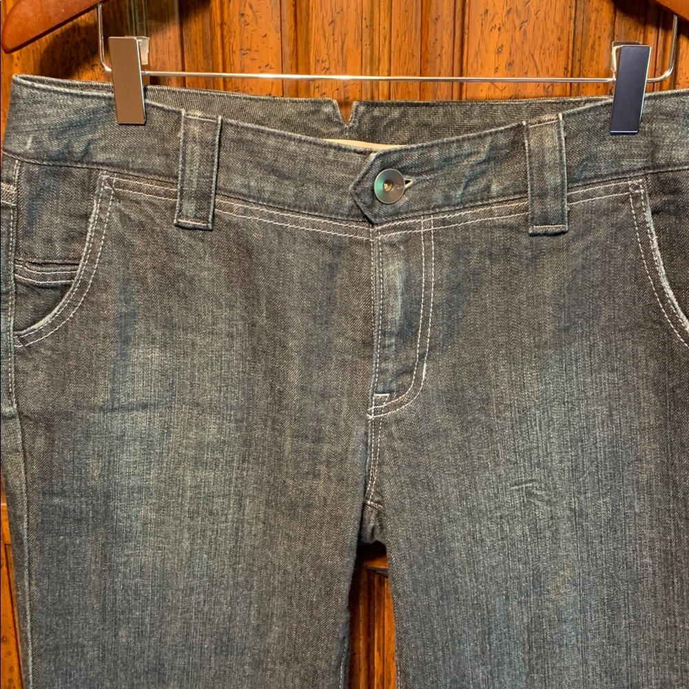 GAP Long And Lean Wide leg Dress Jeans Size 6 - Picture 2 of 7